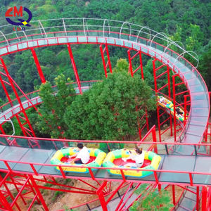 Grand <span class=keywords><strong>toboggan</strong></span> aquatique en verre long dérivant dans les airs sur la montagne montagnes russes <span class=keywords><strong>toboggan</strong></span> de parc aquatique en verre - Product Image 5