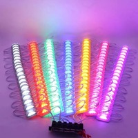 Nouveau design de haute qualité DC12V-24V 6 LED lumières ABS étanche super lumineux LED Module lumière LED module