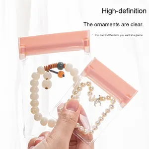 Becan Jewelry Sealed Bag Storage Bag Jewelry Pvc <strong>Pouches</strong> Jewelry Earrings <strong>Nails</strong> Rings Necklaces Storage Bags Gift Packing <strong>Pouch</strong> - Product Image 3