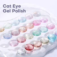 Lot de vernis gel professionnel effet œil de chat en gros, sans HEMA, sans TPO, écologique, 36 couleurs