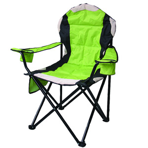 Silla plegable <span class=keywords><strong>para</strong></span> acampar al aire libre, asiento <span class=keywords><strong>de</strong></span> <span class=keywords><strong>playa</strong></span> con bolsa <span class=keywords><strong>de</strong></span> refrigeración, nuevo diseño - Product Image 4