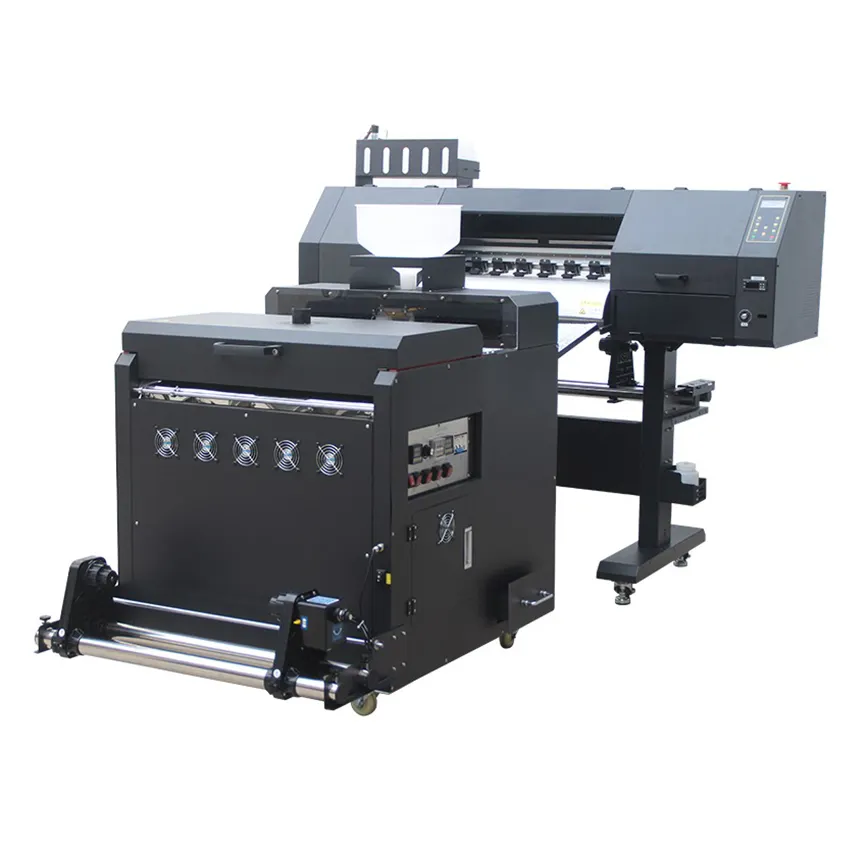 Fabricante DE LA FUENTE cabezal de impresión dual Imprimeur 60cm i3200 rollo de impresoras de inyección de tinta impresora DTF
