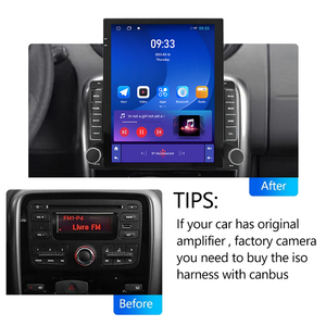 9.7 "Vertical Tesla Écran Style Android <span class=keywords><strong>Autoradio</strong></span> pour Renault <span class=keywords><strong>Duster</strong></span> 2010-2015/Nissan Terrano 2014-2016 Navigation GPS - Product Image 4