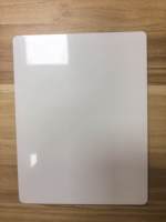 Feuille d'aluminium pour sublimation à coins arrondis de 0,65 mm, blanc brillant, 8x10, 8x12, 12x18 pouces, vierge