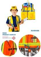Costumes de cosplay pour enfants, vêtements d'ingénierie, uniformes de carrière, costume de jeu de rôle avec ensemble d'outils, jouets d'halloween, cadeaux