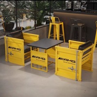Bureau canapé table basse combinaison style industriel nettoyage bar carte siège canapé à vendre