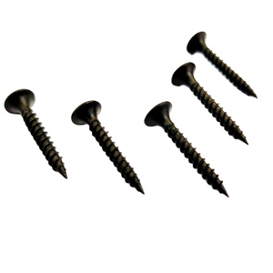 Vis à cloison sèche de qualité taïwanaise pour <span class=keywords><strong>bois</strong></span>, vis noires, fabricant Tornillo De Madera - Product Image 3