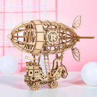 Robotime Rolife DIY Bois Artisanat TG407 Dirigeable Modèle Kit 3D Puzzles en Bois pour Dropshipping