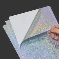 Feuilles de papier autocollant d'étiquettes d'impression a4 Papier autocollant vinyle imprimable à jet d'encre pour imprimante laser