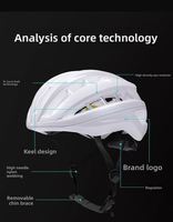 Casque de VTT respirant et poreux avec doublure amovible en ions d'argent, style Dragonbone, certifié CE, résistant aux chocs, intégré, pour hommes, cyclisme