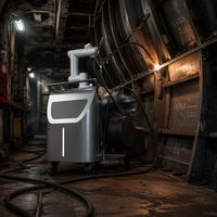 Robot Las MIG Industri Portabel 28kW, Lengan Robot Kolaboratif Otomatis, Cobot AC380V Tiga Fasa, Mesin Las Bengkel