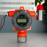 Alarma Industrial de Gas Combustible para CH4, Gas Natural, GLP (C3H8/C4H10) y Acetileno (C2H2) Ideal para Escuelas y Cocinas
