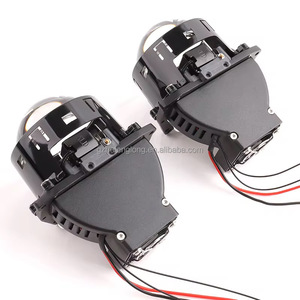 Nhà máy có giá 3 inch kld30 Xe LED ống kính máy chiếu 46W/56W 6 + 3 chip kép phản xạ ly Đèn pha chiếu 6000K màu - Product Image 2