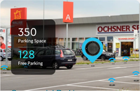 Détecteur de voiture durable, précis, étanche IP68, radar micro-ondes, GPS, LoRa, capteur de parking