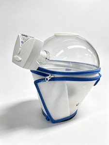 Máscara Protectora <span class=keywords><strong>para</strong></span> <span class=keywords><strong>Perros</strong></span> con <span class=keywords><strong>Mini</strong></span> Nebulizador, Collar Isabelino <span class=keywords><strong>para</strong></span> <span class=keywords><strong>Perros</strong></span> y Gatos, <span class=keywords><strong>Bozal</strong></span> Resistente a Mordidas <span class=keywords><strong>para</strong></span> el Cuidado de Mascotas, Previene la Búsqueda de Alimentos - Product Image 2