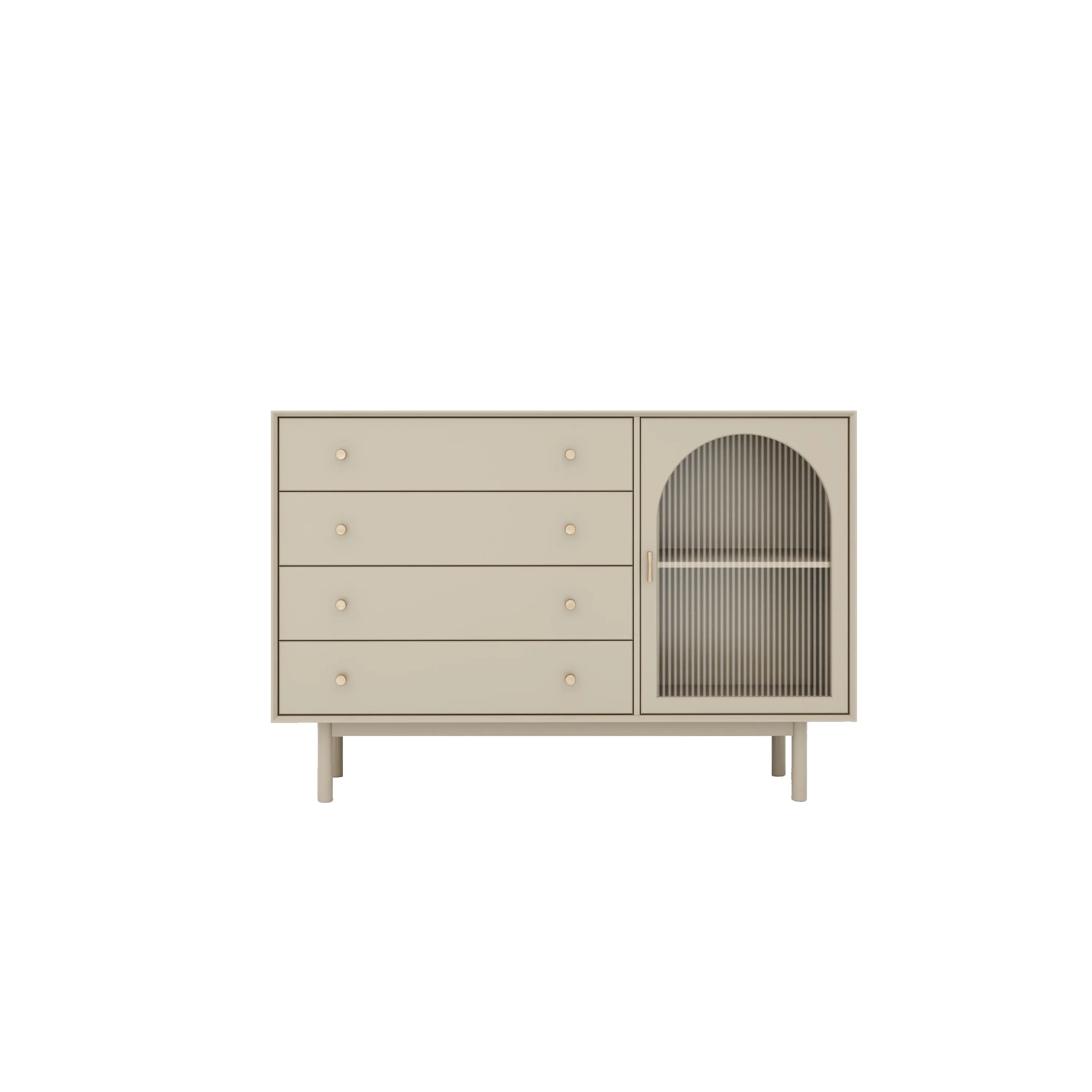 Nordic Style Bucket Cabinet Nordic Modern Living Room Bedroom Side Cabinet Wall Storage Cabinet Chest Of Drawers