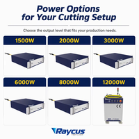 Source laser à fibre Raycus CE haute puissance (1,5 kW-12 kW) à longueur d'onde 1064 nm pour le traitement des matériaux métalliques