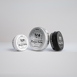 Merrrynewon - Envase de Aluminio Personalizado para Bálsamo de Barba, Crema Cosmética, Bálsamo para Tatuajes, Cera para el Cabello, Latas Metálicas - Product Image 2
