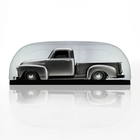 Capsule gonflable transparente en PVC, protection imperméable, housse à bulles, tente de rangement pour voiture anti-grêle auto-gonflable