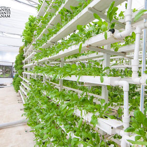 Hydroponic nft Channel สำหรับเรือนกระจก, ติดตั้งง่าย, PVC เกรดอาหาร, ฝาครอบที่ถอดออกได้, ฐานโค้ง, ความจุหนัก - Product Image 1