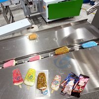 Taixun Foshan Guangzhou Elektrische Halbautomatische Digitale Horizontale Kunststoff-Verpackungsmaschine Bandversiegelung PLC-Gesteuert