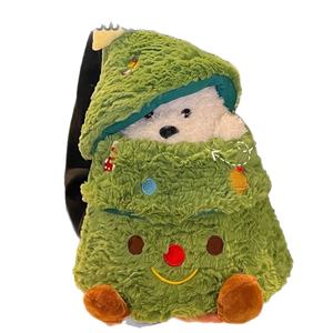 Noel Ağacı Peluş Köpek Oyuncak PP Pamuk Süper Yumuşak Çevre Dostu Yıkanabilir Stres Giderici Doğum Günü Hediyesi Gizli Köpek Yavrusu Noel - Product Image 6