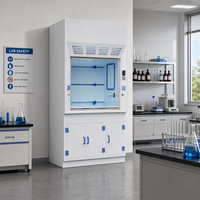 Hotte à fumées en polypropylène PP de haute qualité pour laboratoire scolaire