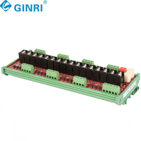 Carte d'amplificateur de transistor cc à 8 canaux Module de sortie de relais de carte PLC de plaque d'alimentation avec isolateur d'optocoupleur
