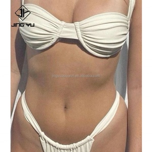 Custom OEM Swimsuit Bikinis 2024 Summer Women Micro Swimwear High Quality Sexy Bikini Swimwear Beachwear Bikini Set - Product Image 3
