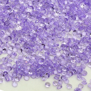 Diamantes de imitación de resina transparente sin lámina, novedad, venta al por mayor - Product Image 3