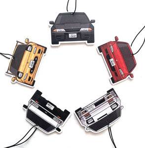 도매 대량 사용자 정의 만들기 다른 향기로운 종이 매달려 매력 공기 청정기 자동차 - Product Image 5