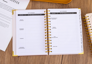 Ensemble de papeterie personnalisé : agenda, organiseur, carnet de notes imprimé, bloc-notes A5 - Product Image 5