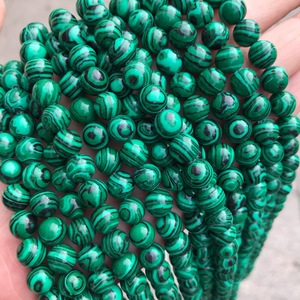 بيع مباشر من المصنع، خرز كريستال زجاجي اصطناعي أخضر متعدد الأحجام مخصص، خرز سائب بالجملة 4 مم 6 مم 8 مم 10 مم - Product Image 3