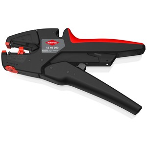 KNIPEX 12 40 200 EAN Dénudeur isolant frontal auto-ajustable 200 mm - Product Image 1
