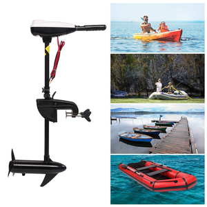 Moteur de bateau gonflable à prix avantageux, 12 V, 58 LBS, 672 W, 8 KM/H, moteur électrique à hélice pour bateau de pêche, catamaran gonflable - Product Image 2
