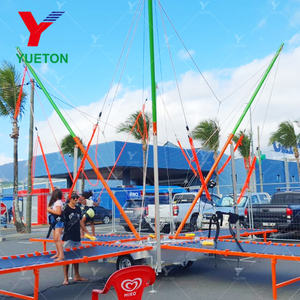 Remorque Portable pliante, jeux <span class=keywords><strong>de</strong></span> carnaval, sur rail à 4 pendantes - Product Image 6