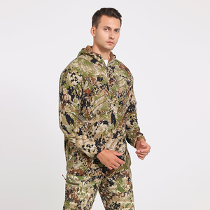 Vêtements de pêche et de chasse de haute qualité, veste à capuche camouflage pour l'extérieur, doublure en polaire pour le printemps et l'automne - Product Image 3