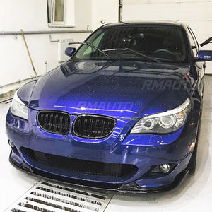 Kit Carrosserie Complet : Lame de Pare-chocs Avant, Diffuseur, Séparateurs, Jupes Latérales et Protection pour BMW Série 5 E60 E61 M Sport 2005-2010 - Product Image 4