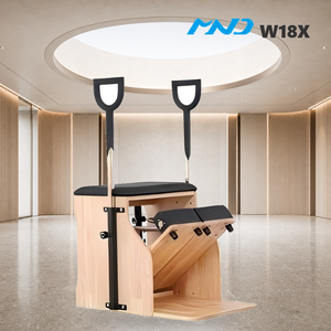 Sedia per Pilates in Legno di Gomma Resistente, Attrezzatura da Palestra MND Fitness per Acquirenti all'Ingrosso a Florianopolis - Product Image 1