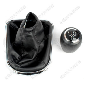 หัวเกียร์หนัง Chevrolet Cruze ปี 2008-2015 แบบ 5 สปีด ดีไซน์ตามหลักสรีรศาสตร์ อุปกรณ์ตกแต่งภายในรถยนต์ - Product Image 2