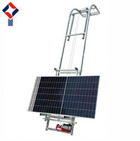 Monte-charge à câble pour panneaux photovoltaïques 4-25M – Élévateur de chantier, palans à échelle, élévateur électrique pour panneaux solaires et verre