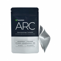 Sacs en Mylar refermables personnalisés mats ou brillants pour emballages plastiques de compléments alimentaires, médicaments, comprimés, capsules et pilules