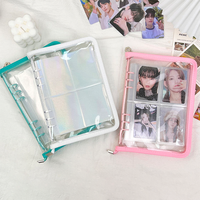 Pochette pour documents en PVC translucide JSF avec 6 poches transparentes pour cartes A5