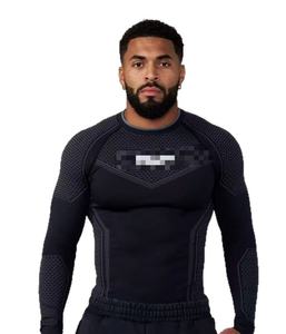 Camiseta Deportiva Unisex de <span class=keywords><strong>Batman</strong></span>, Manga Larga, Secado Rápido, Transpirable, Elástica, con Estampado de Puntos, Ajustada - Product Image 4