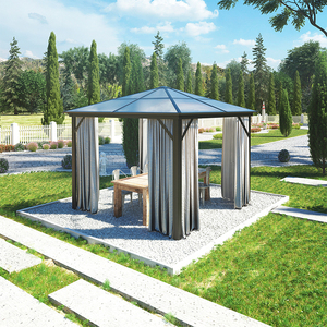 Gazebo moderne de jardin multifonctionnel de <span class=keywords><strong>13m2</strong></span> / 12x12ft - Product Image 4