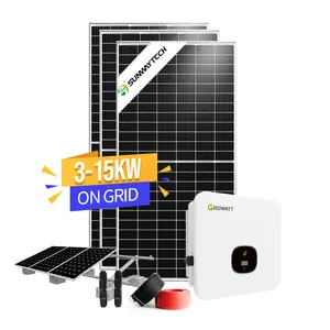 12kw 15kw 16kw photovoltaic system complete solar panel in the range of solution whole set