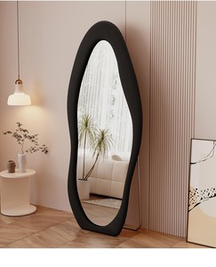 <span class=keywords><strong>Espejo</strong></span> de pared ondulado de longitud completa irregular al por mayor <span class=keywords><strong>espejo</strong></span> de <span class=keywords><strong>pie</strong></span> decorativo <span class=keywords><strong>espejo</strong></span> de <span class=keywords><strong>pie</strong></span> Pared de <span class=keywords><strong>cuerpo</strong></span> completo <span class=keywords><strong>espejo</strong></span> de suelo - Product Image 3