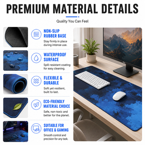 <span class=keywords><strong>Alfombrilla</strong></span> de Ratón Grande para Juegos, Superficie de Tela Lisa, Lavable, Personalizable, para Cibercafé, Esports, Venta al Por Mayor, Suministro OEM - Product Image 6