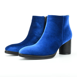 Bottes <span class=keywords><strong>Chelsea</strong></span> Chukka pour <span class=keywords><strong>Homme</strong></span>, Style Britannique Tendance, Rehaussantes, Mi-mollet, Automne-Été, pour Gentleman - Product Image 1