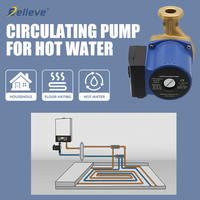 Pompe de circulation d'eau chaude automatique 220V, pompe de surpression électrique, pression d'eau de douche